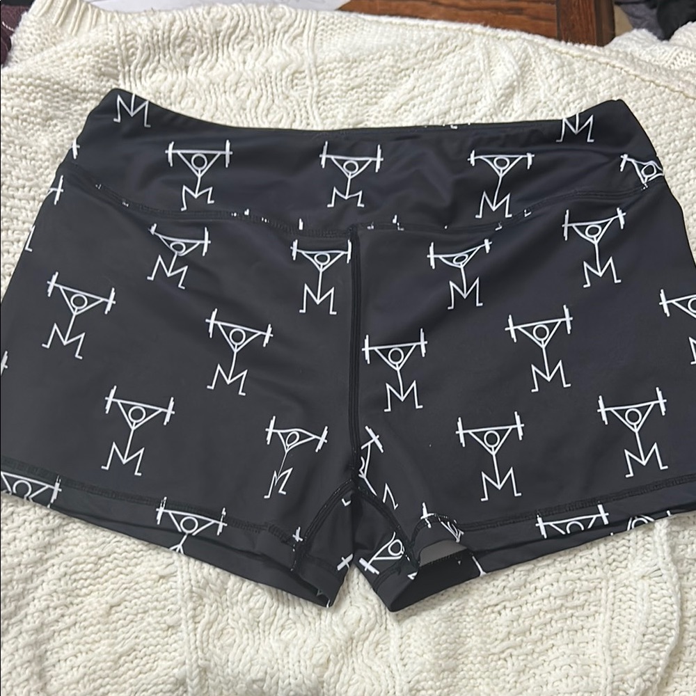 Black Women's Athletic Shorts